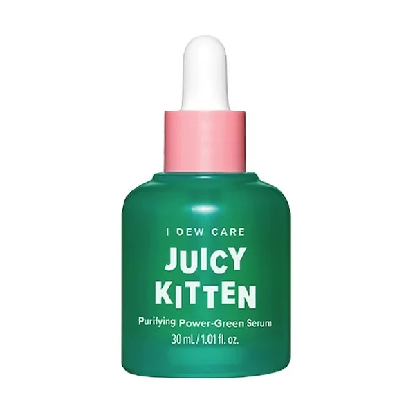 I Dew Care Juicy Kitten Purifying Power-Green Face Serum