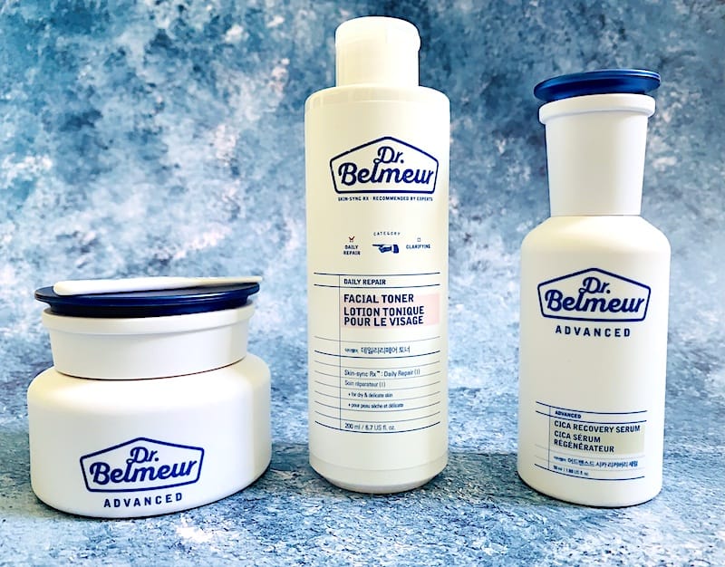 Dr. Belmeur Skincare Review: Daily Repair Toner, Advanced Cica Recovery Serum and Cream