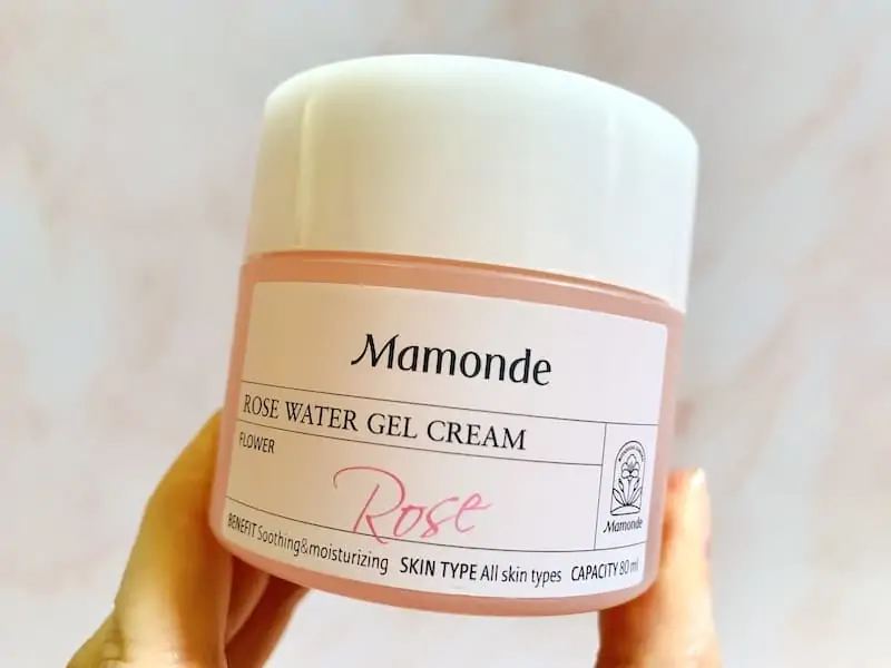 Mamonde Rose Water Gel Cream - Korean Moisturizers for Combination Skin