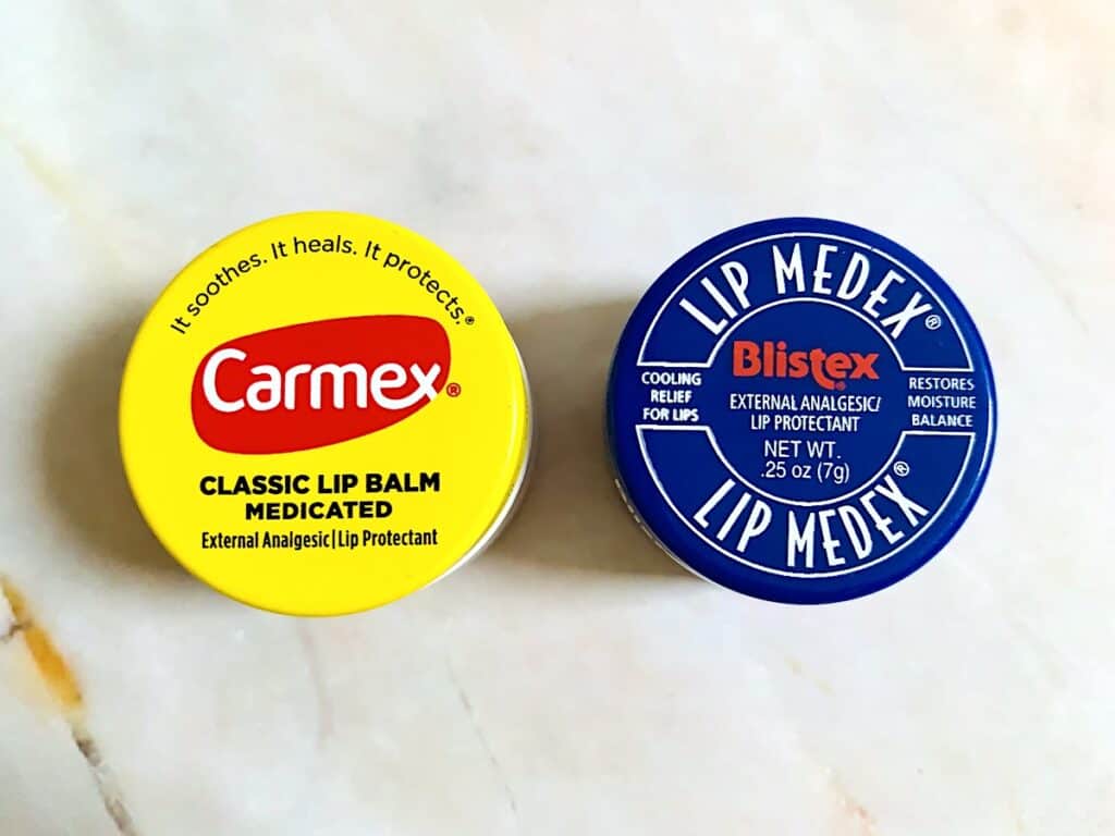 Carmex vs Blistex: Carmex Classic Lip Balm Medicated and Blistex Lip Medex